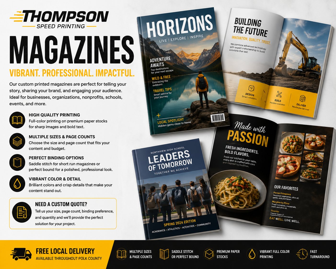 Custom Booklets & Catalogs