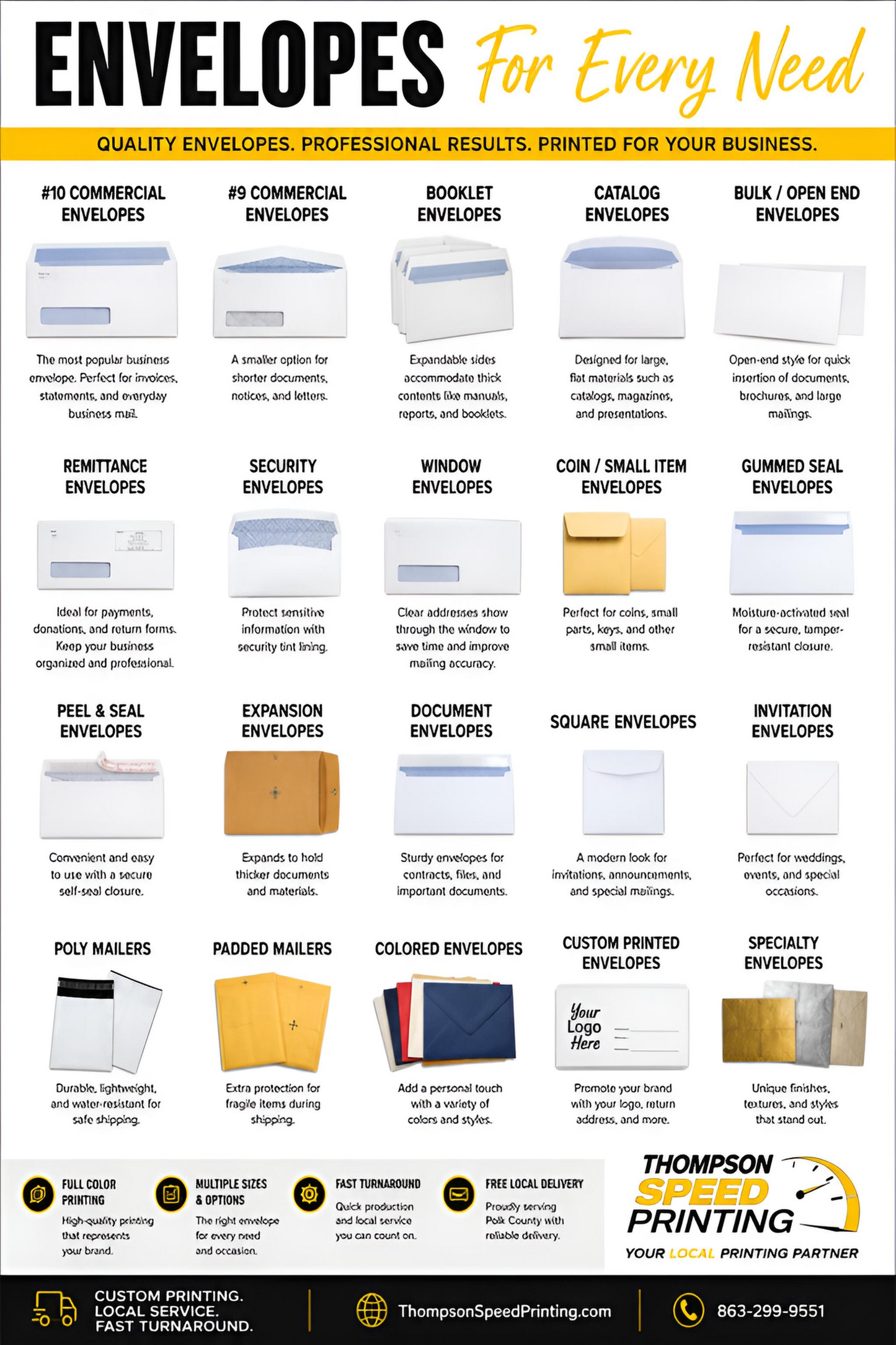Custom Printed Envelopes