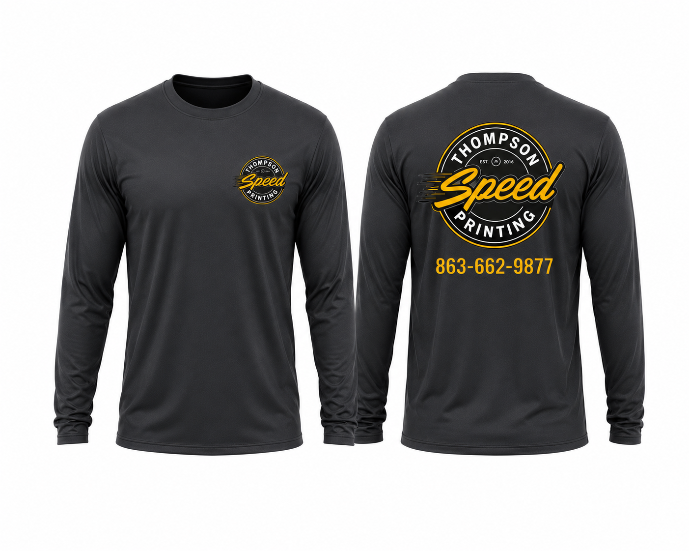 Custom Performance Shirts-Long Sleeve