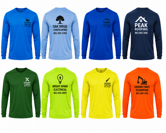 Custom Performance Shirts-Long Sleeve
