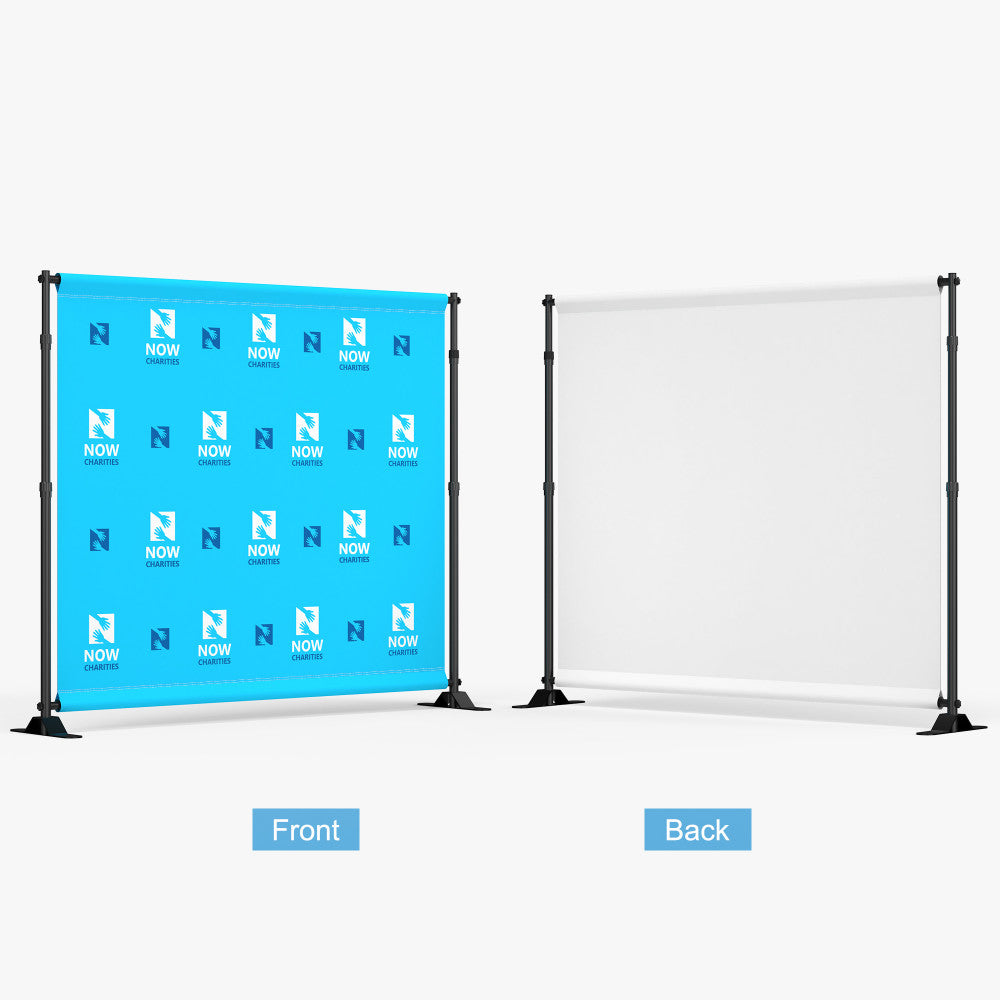 Step & Repeat Backdrop with Telescopic Stand