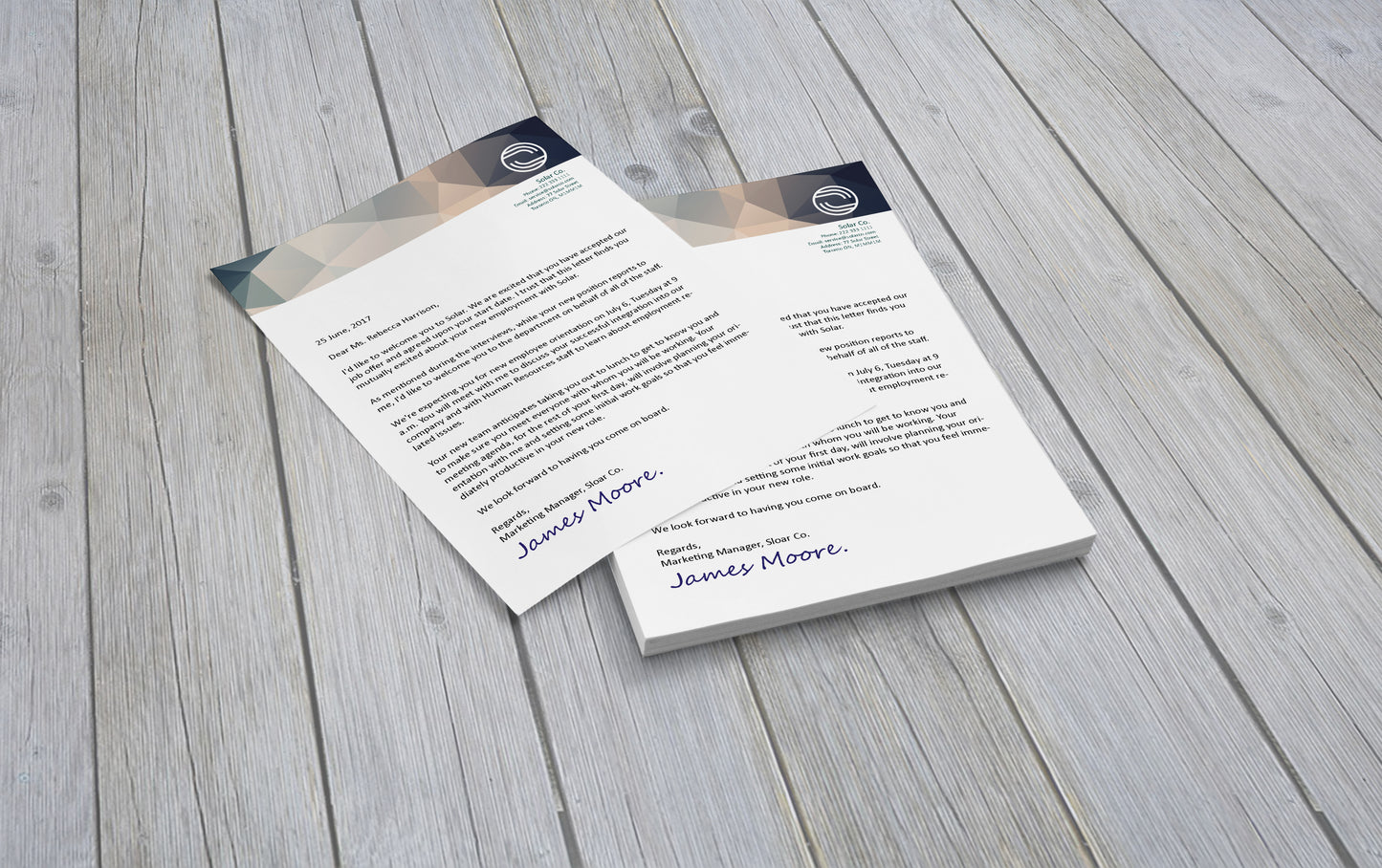 Letterheads