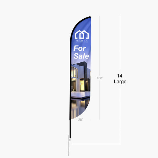 Feather Convex Flags