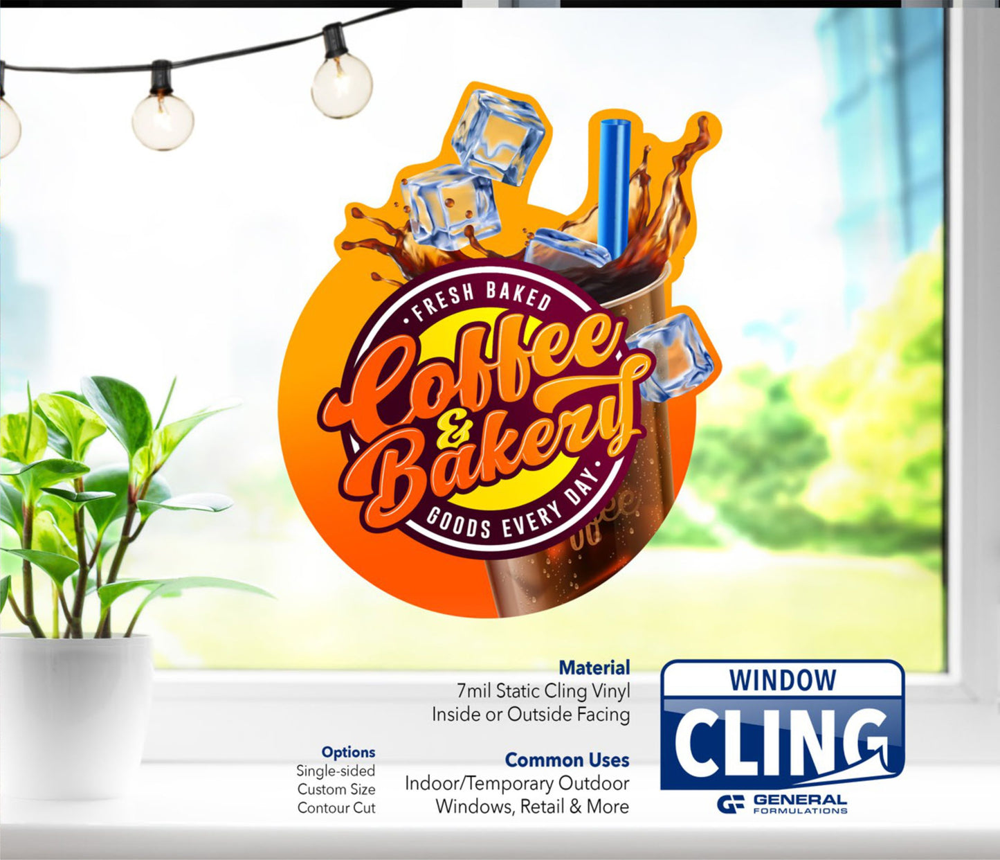 Window Clings & Storefront Graphics